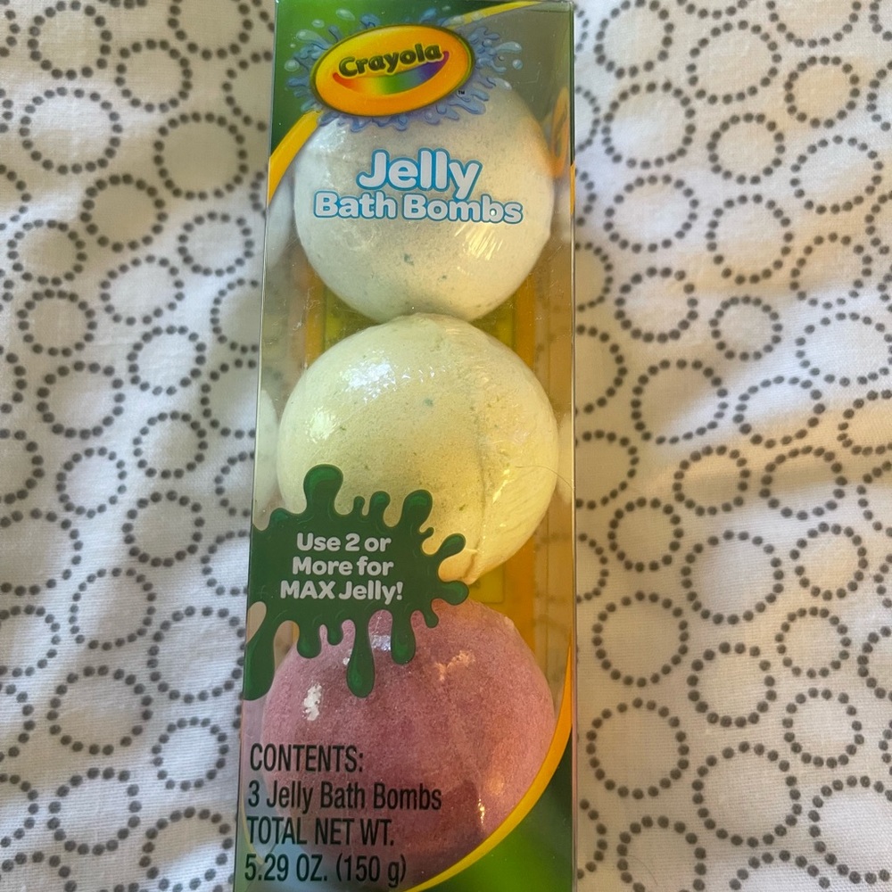 ❤️ CRAYOLA Jelly Bath Bombs